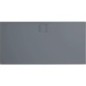 Bacs à douche Hüppe EasyFlat fonte minérale, 1500x52x900 mm Ecoulement:côté long, blanc mat