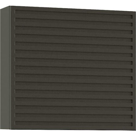 Armoire supérieure BLIES, 400x400x170mm, Stripes Carbon Grey