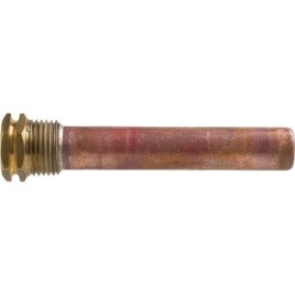 Doigts de gant laiton DN15 (1/2"), DN7x8mm, longueur tube 200mm cuivre