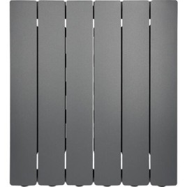 Radiateur en aluminium Blitz Super B4, éléments 500/100-12, couleur Ardesia RAL 7015 Matt