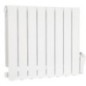 Radiateur en aluminium électrique Resia, 1500 W, blanc RAL 9010