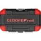 Jeu d’embouts GEDORE red 40 pièces 1/4" R33003040, avec coffret de transport