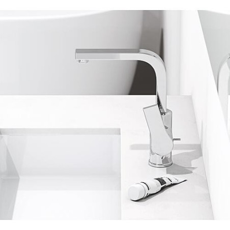 Mitigeur lavabo Kludi Zenta SL orientable, actionnement latéral