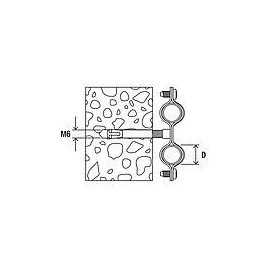 Collier de serrage à vis Fischer Double AMD 10-12 Cond. : 25