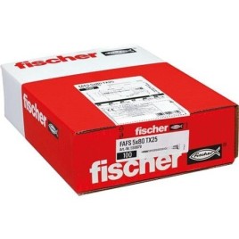 Vis d’ajustement Fischer FAFS 5,0x120 TX25 Cond. : 100