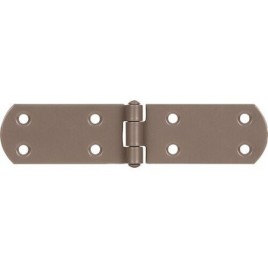 Charnière pour caisses DURAVIS® 156 x 35 x 2 mm, matériau : Acier, bleu zingué, surface : beige nacré RAL 1035