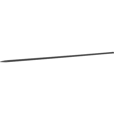 Aiguille à paver/fils de fer, 1200 x 16 mm, sans tête, non laquée, pointe forgée