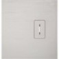 Receveur de douche Lendou 800x35x800 mm avec structure en bois fonte minérale beige mat 90 mm
