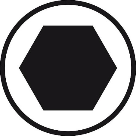 Embout Wiha® 1/4" hexagonal avec tête sphérique, SW 6,0 x 50 mm