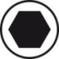 Embout Wiha® 1/4" hexagonal SW 2,5 x 90 mm