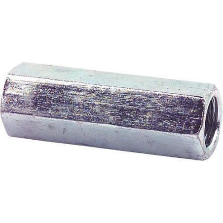 Ecrous six pans 3 d haut DIN 6334 galvanisé M 10 UE: 100