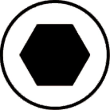 Vis métaux tête fraisée six pans