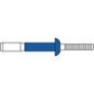 MEGA GRIP Rivets aveugles acier/acier 4,8 x 10 UE 500