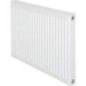 Radiateur profilé PLATTELLA V6 C raccordement central 6-raccords, Type 21/600/700 , couleur blanc RAL 9016