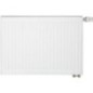 Radiateur profilé PLATTELLA V6 L raccordement standard 6-raccords, Type 21/500/700, couleur blanc RAL 9016