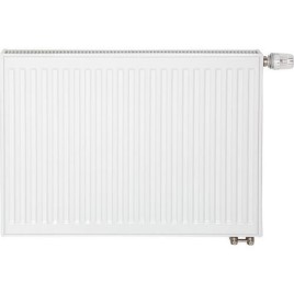 Radiateur profilé PLATTELLA V6 L raccordement standard 6-raccords, Type 21/500/1800, couleur blanc RAL 9016