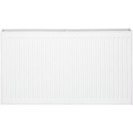 Radiateur profilé PLATTELLA V6 L raccordement standard 6-voies, type 33/500/900, couleur blanc RAL 9016