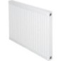Radiateur profilé PLATTELLA V6 L raccordement standard 6-raccords, Type 21/500/600, couleur blanc RAL 9016