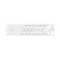 Radiateur profilé PLATTELLA V6 C  raccordement central 6-raccords, Type 22/900/700, couleur blanc RAL 9016