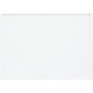 Radiateur plan LINEAR V6 L raccordement standard 6-raccords, Type 21/600/800, couleur blanc RAL 9016