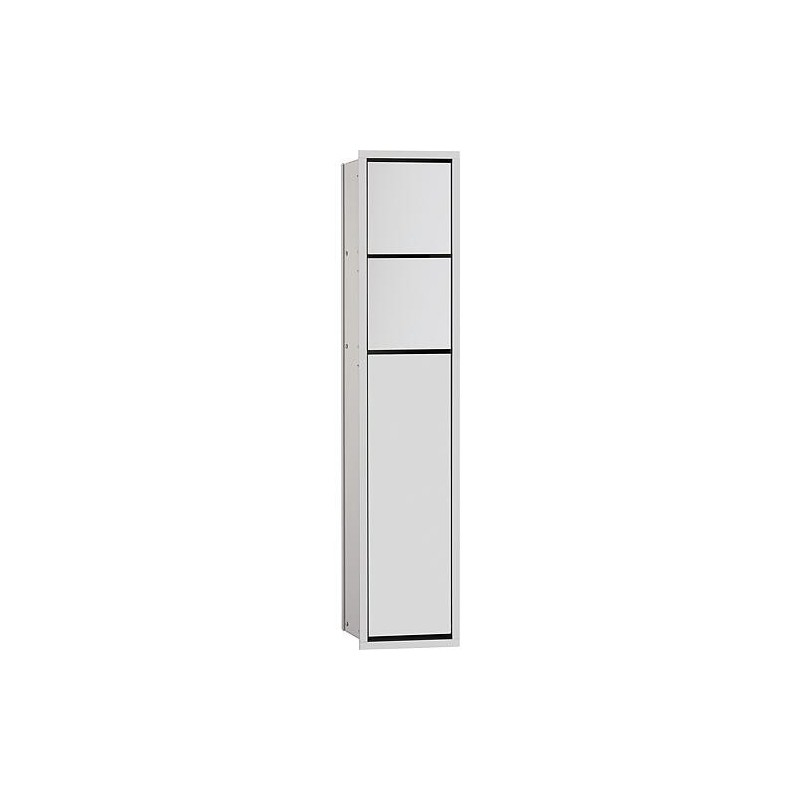 Module WC emco (Public) asis 150 809 mm aluminium butée à droite