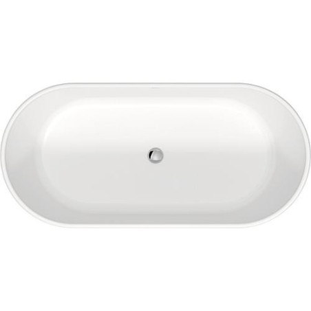 Baignoire îlot Duravit D-Neo 1600x600x750mm, blanc