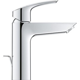 Mitigeur de lavabo Grohe Eurosmart M-Size, chromé avec garniture d’écoulement