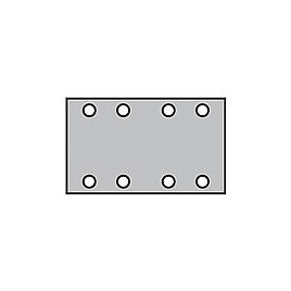 Feuille abrasive Klingspor PS33BK80 x 133 mm, GL 18 Grain 240
