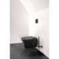 WC suspendu Ideal Standard Connect Air lxhxp: 360x350x540 mm sans bord de rinçage noir mat