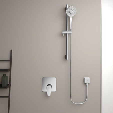 Colonne de douche Ideal Standard Idealrain Evo 600 mm, 3 jets Ø 110 mm chrome