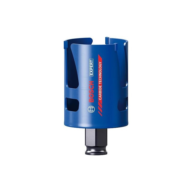 Scie cloche BOSCH® EXPERT ConstructionMaterial, avec logement PowerChange Plus Ø 54 mm, longueur utile 60 mm