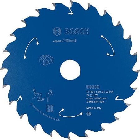 Lame de scie circulaire Bosch pour bois 140 x 20 x 24 mm