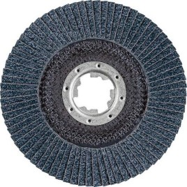 Plateau de ponçage à lamelles Ø 125mm X-Lock K40 pour acier, inox