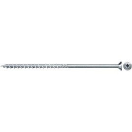Vis à bois à tête fraisée galvanisée Power-Fast II 8,0x380 mm, partiellement filetée Torx, Cond. 50 pcs