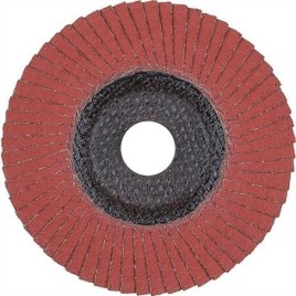 Plateau de ponçage à lamelles Ø 125 x 22,23mm K60 pour inox, alu