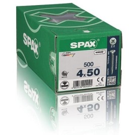 Vis à tête fraisée Spax Wirox filetage complet cruciforme Ø 4,0x70 mm, UE 500 pieces