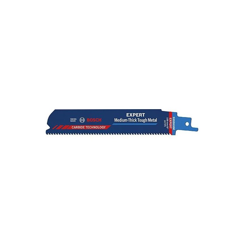 Lame de scie sabre BOSCH Expert S955HHM pour métal UE 1 pc