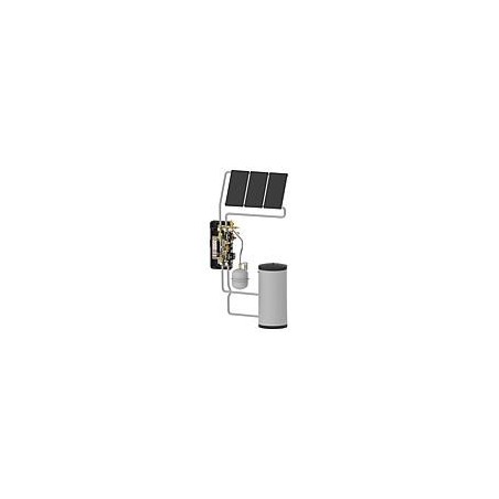 Systeme de séparation solaire Solex Mini DN15, régulation Delta Sol incluse BX Plus