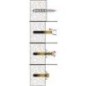 Cheville laiton MS 6x22 UE 100