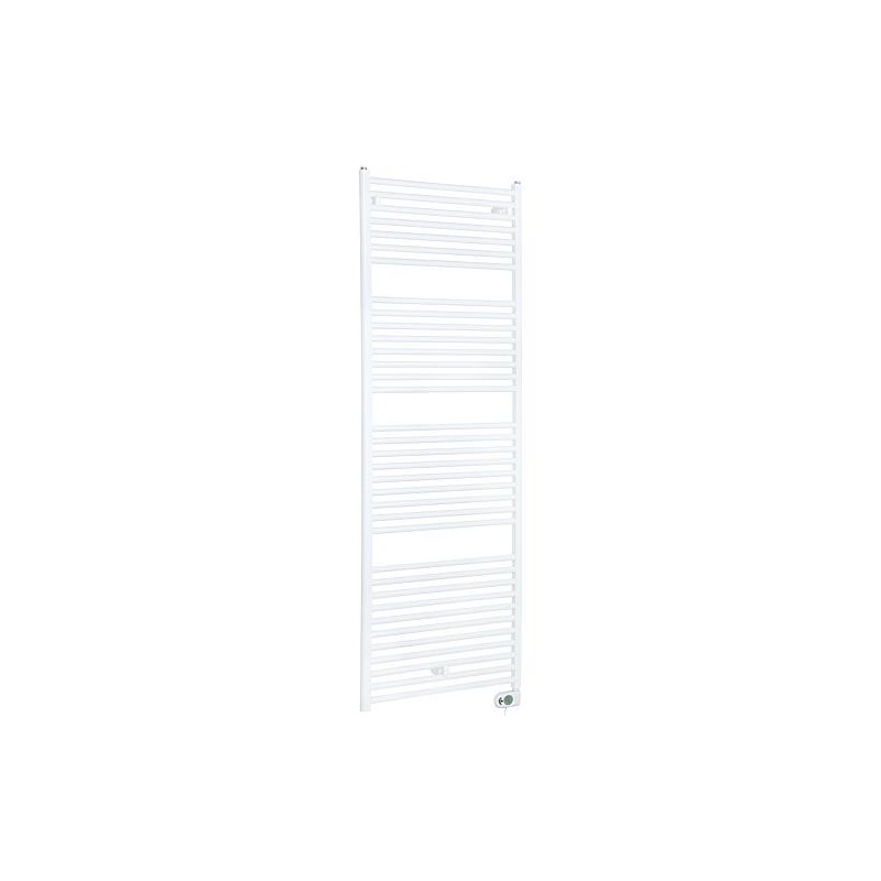 Seche serviette electrique Alu Type eCOOl FD Digital 500watts, blanc RAL9010