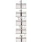 Fixation pour WC et sanitaires S 8 RD 60 WCR