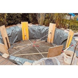 Support plafond BESSEY STE370 L: 2070-3700 mm