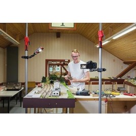 Support plafond BESSEY STE370 L: 2070-3700 mm