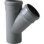 Raccord Y HT DN 100x50 - 45°