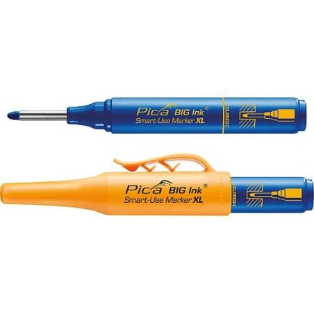 Marqueur permanent et pour trous profonds bleu Big Ink 17041