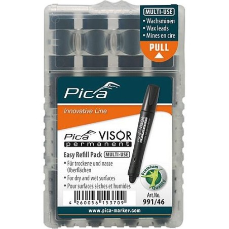 Recharges Noir 99146 pour Visor Cond:4 Pièce- s
