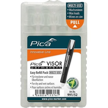 Recharges Blanc 99152 pour Visor Cond:4 Pièce- s