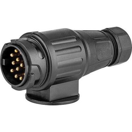 KFZ Anhänger-Stecker 13-polig 12 V Kunststoff