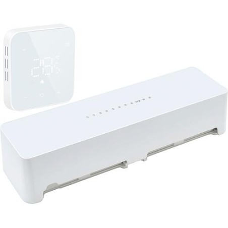 Collecteur de régulation avec Thermostat d'ambiance H 64-MT Master, Blanc