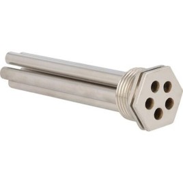 Doigt de gant 1'' laiton Ø int 7 mm, pour 5 sondes L de montage 130mm